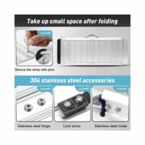 6 Feet Portable Wheelchair Ramp