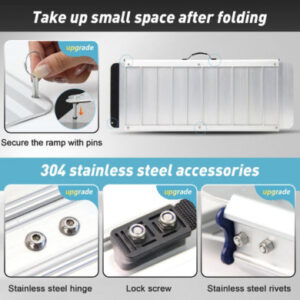 4 Feet Portable Wheelchair Ramp